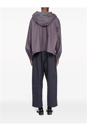 Purple cotton hoodie MAISON MARGIELA | S50AM0597S60505855